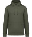 Heren Hoodie Ecologisch Native Spirit NS436 Organic Khaki